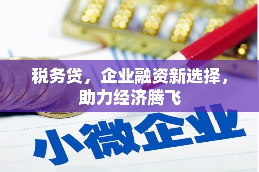 灵台税务贷，企业融资新选择，助力经济腾飞