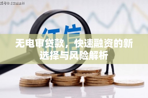 灵台无电审贷款，快速融资的新选择与风险解析