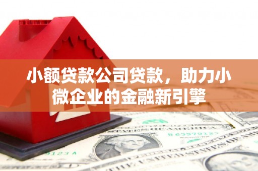 灵台小额贷款公司贷款，助力小微企业的金融新引擎