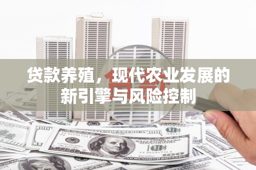 灵台贷款养殖，现代农业发展的新引擎与风险控制