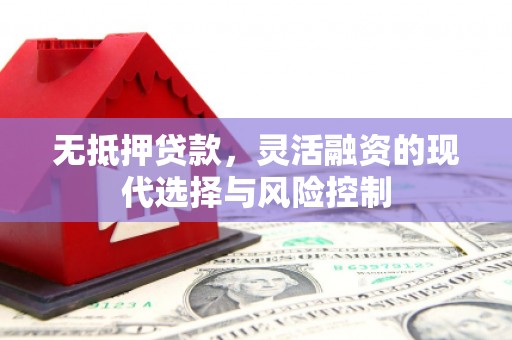 灵台无抵押贷款，灵活融资的现代选择与风险控制