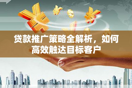灵台贷款推广策略全解析，如何高效触达目标客户