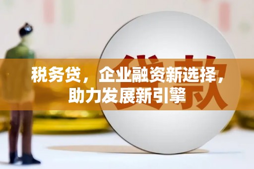 灵台税务贷，企业融资新选择，助力发展新引擎