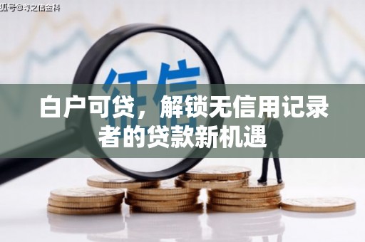 灵台白户可贷，解锁无信用记录者的贷款新机遇