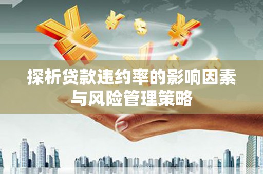 灵台探析贷款违约率的影响因素与风险管理策略