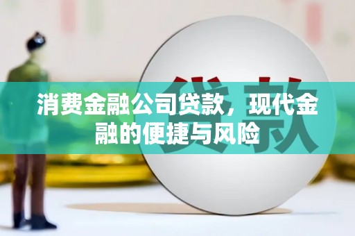 灵台消费金融公司贷款，现代金融的便捷与风险