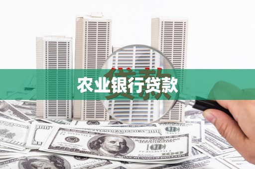 灵台农业银行贷款