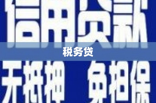 灵台税务贷