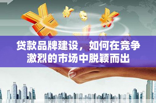 灵台贷款品牌建设，如何在竞争激烈的市场中脱颖而出