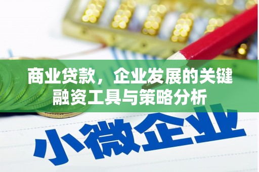 灵台商业贷款，企业发展的关键融资工具与策略分析