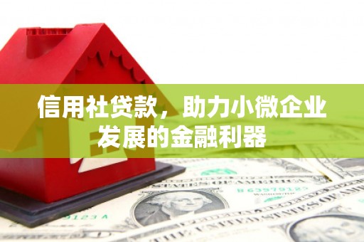 灵台信用社贷款，助力小微企业发展的金融利器