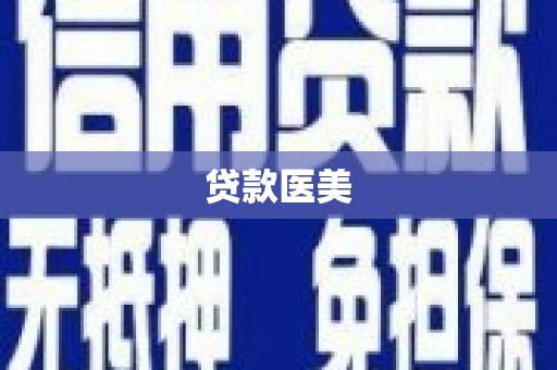 灵台贷款医美
